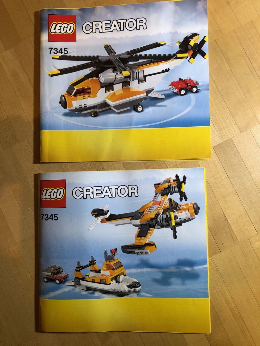Lego Kit di costruzioni: Lego Creator 7345 Hubschrauber / Flugzeug / Boot – Usato da Stäfa venduto da Mogli76 1