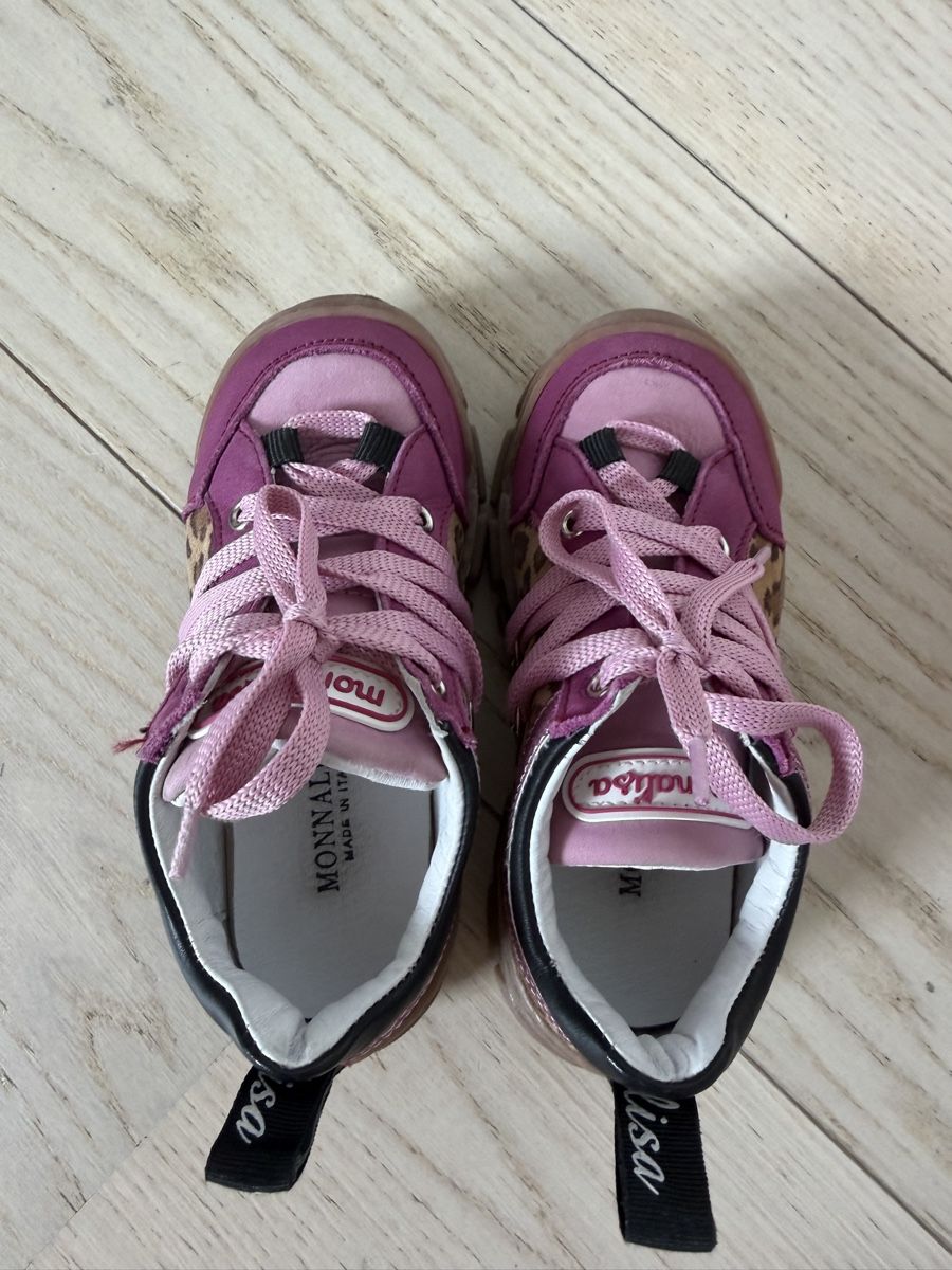 Monnalisa Scarpe da donna: Monnalisa Leopard Print Sneakers, Size 27 – Usato da Dully venduto da rev_l7jp 3