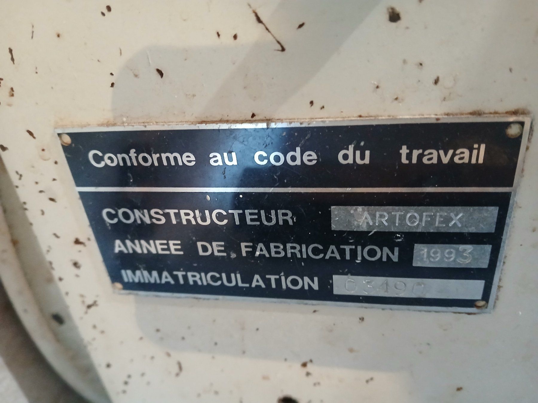 Toutes les machines: Petrin Artofex – D'occasion à L'Isle par Outils 5