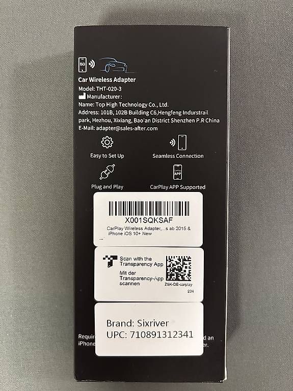 Laufwerke & Adapter: Apple Carplay Adapter – Neu und originalverpackt aus Münsingen von MyHelion 1