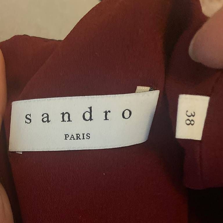 Vestiti: Sandro Paris Samtkleid  Floral  Wie neu – Usato da Aadorf venduto da cel_z695 2