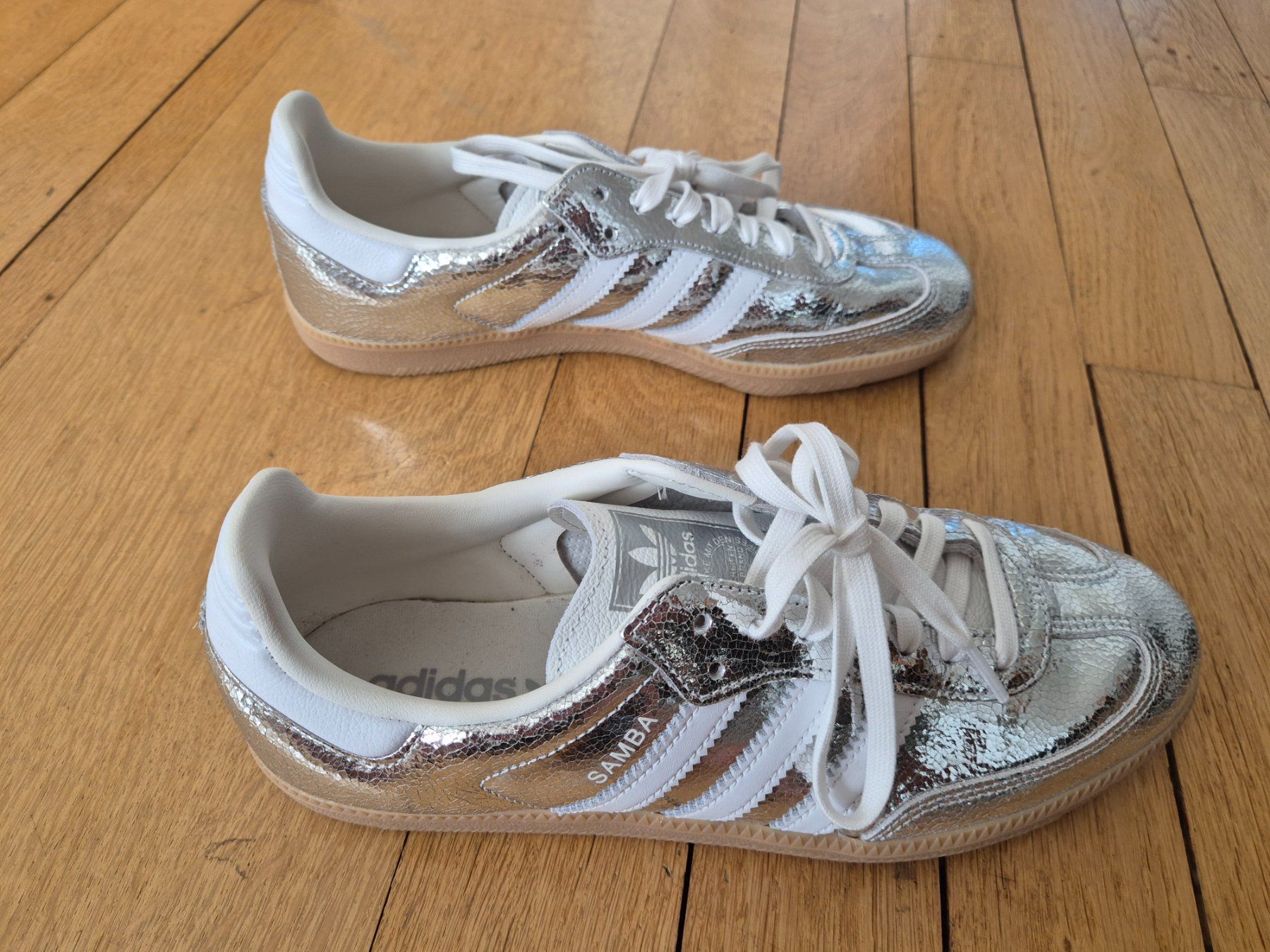 Adidas Scarpe da uomo: Adidas Samba OG Silber – Nuovo (secondo la descrizione) da Zofingen venduto da Tabunis 4