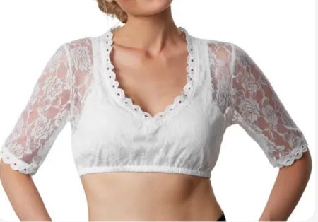 Ausverkauf Dirndlbluse Heidi Gr. M