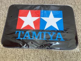 Tamiya Fussmatte mit Logo, rot, blau, schwarz NEU!