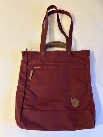 Fjällräven Tote Bag 1, G-1000 Weinrot neuwertig