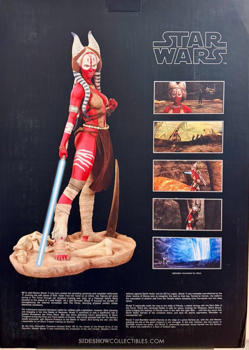Star Wars Statuette: Star Wars Shaak Ti Premium Format Figure (Sideshow) – Nuovo e nell'imballaggio originale da Dietikon venduto da Second-Life.Shop 1