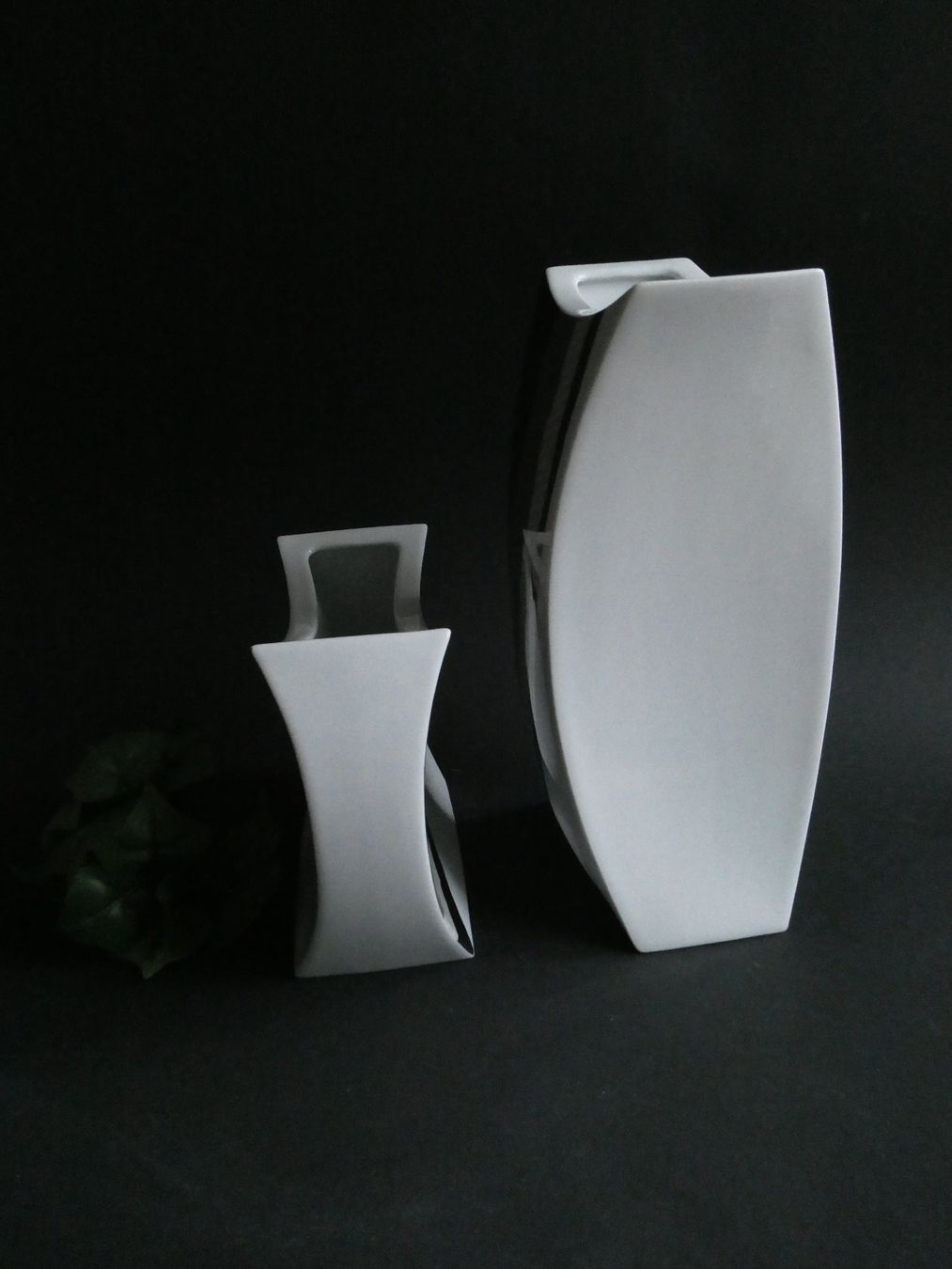 Rosenthal Vasi & Recipienti: 2 Rosenthal Vasen Design von J.V.D. VAART - Studio Line – Nuovo (secondo la descrizione) da Zürich venduto da ursinas-shop 2
