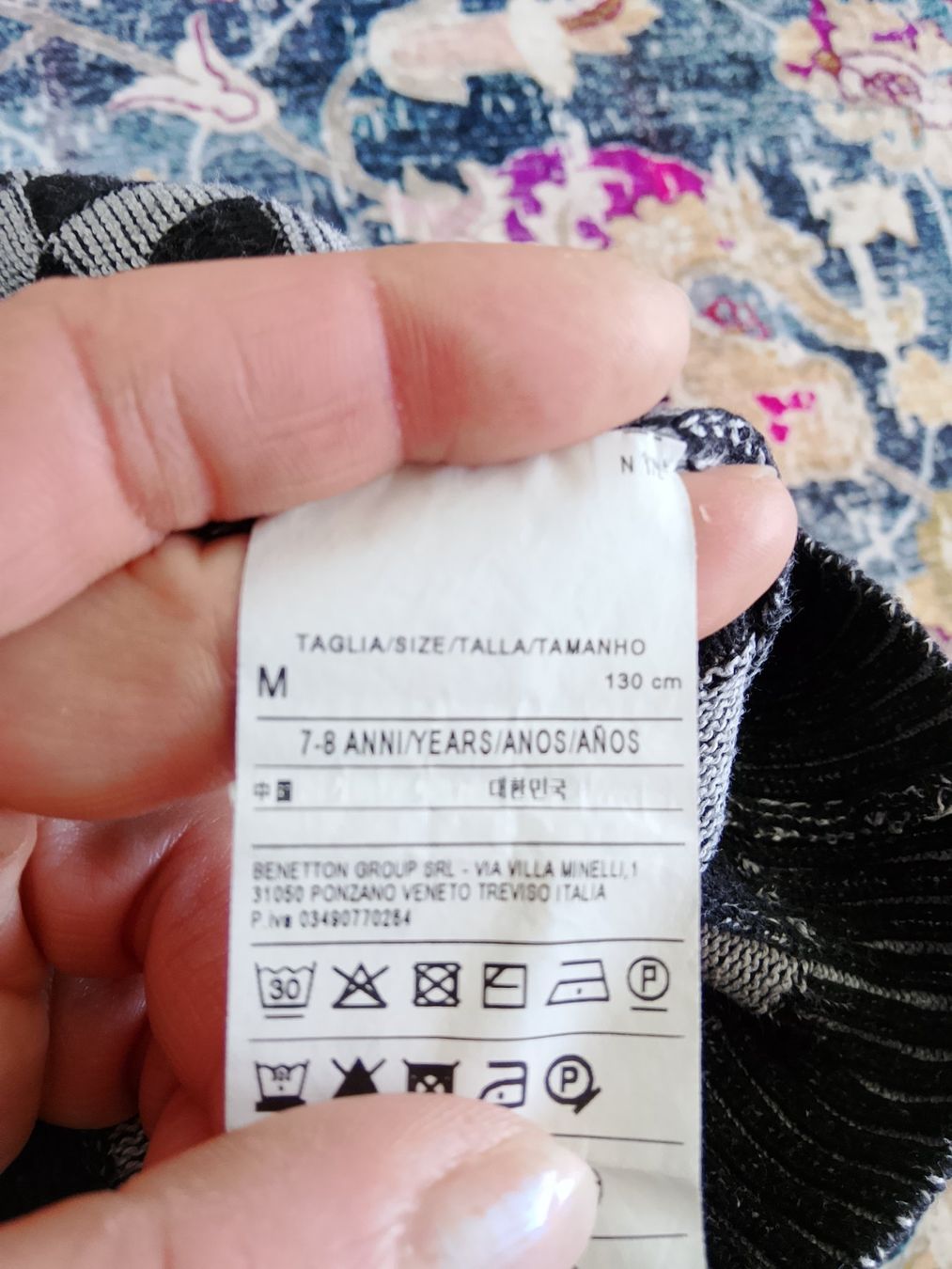 Benetton Maglioni & Felpe: Benetton Schachbrett Pullover, Top Zustand! – Usato da Bellikon venduto da MellonCollieMitTwint 2