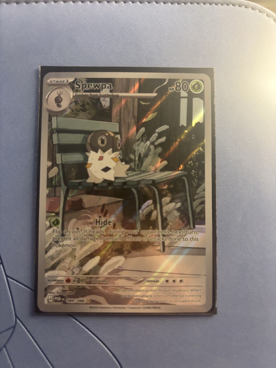 Pokémon Cartes à collectionner: Spewpa Ir, nesr mint – D'occasion à Bern par Pokescherti