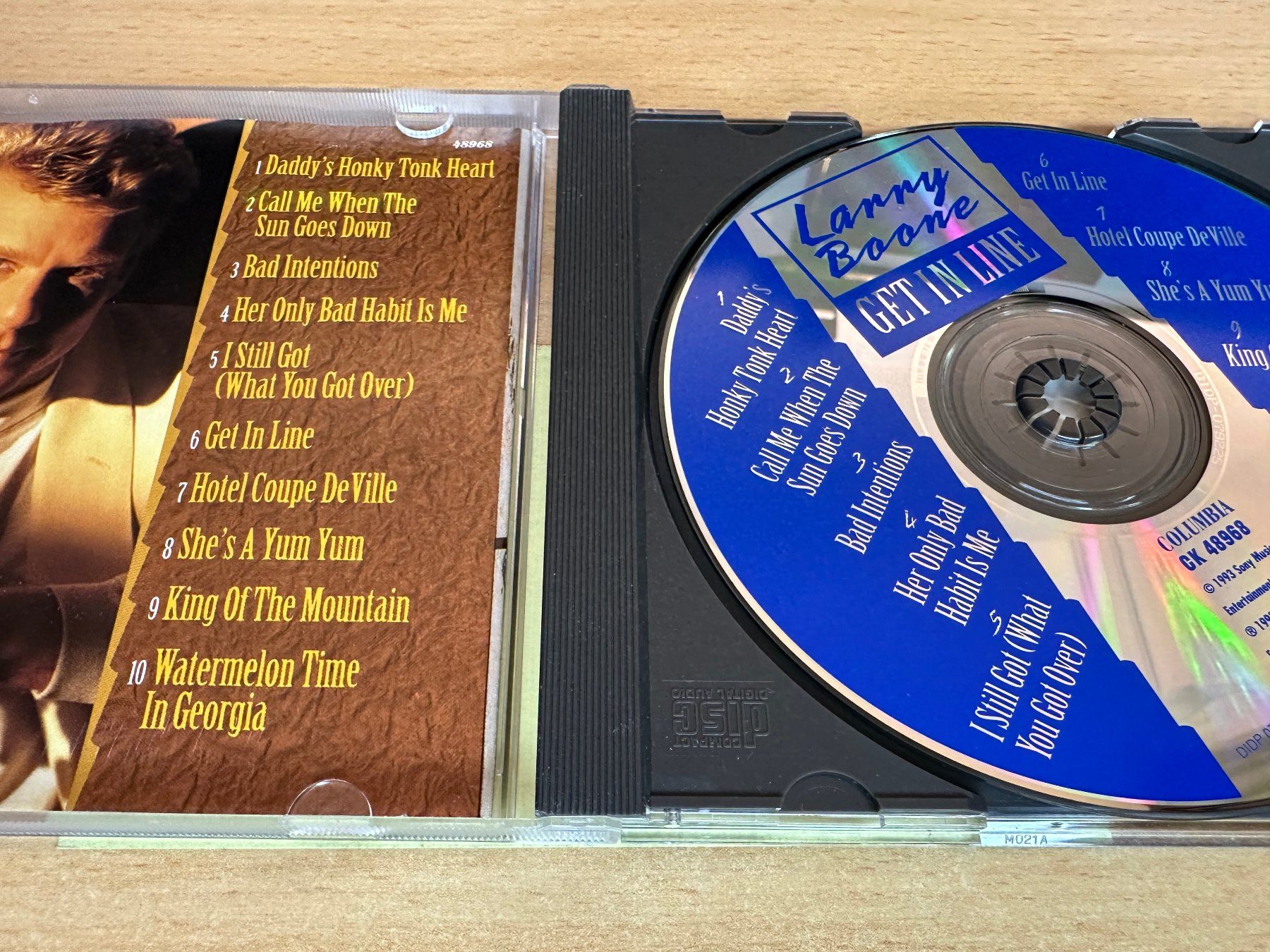 CD: Larry Boone - Get In Line – Usato da Rikon im Tösstal venduto da Alpenmutz 2