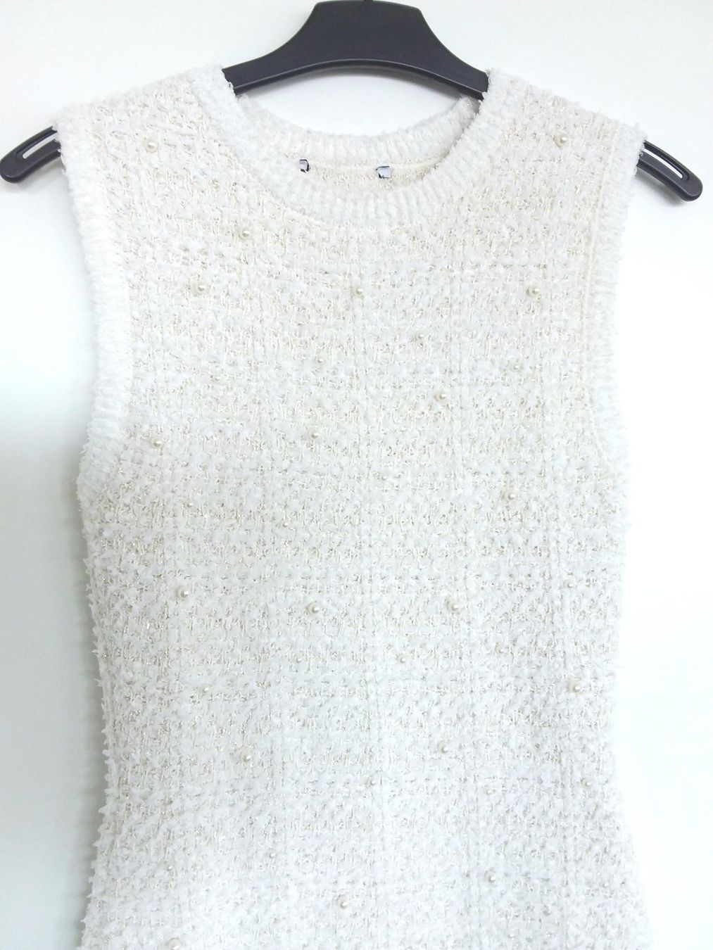 Zara Vestiti: ZARA Strickkleid mit Perlen, Gr XS – Usato da Uitikon Waldegg venduto da Risibisi7 1