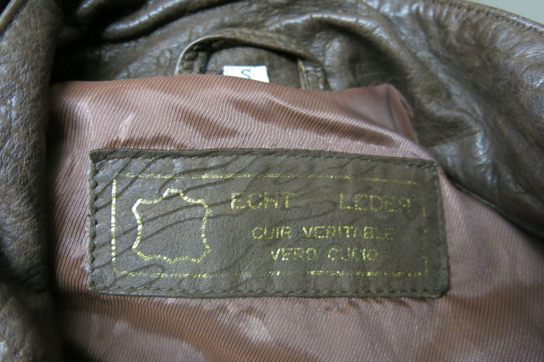 Giacche: Echte Lederjacke, Grösse ca. 38 – Usato da Birsfelden venduto da myshop 2