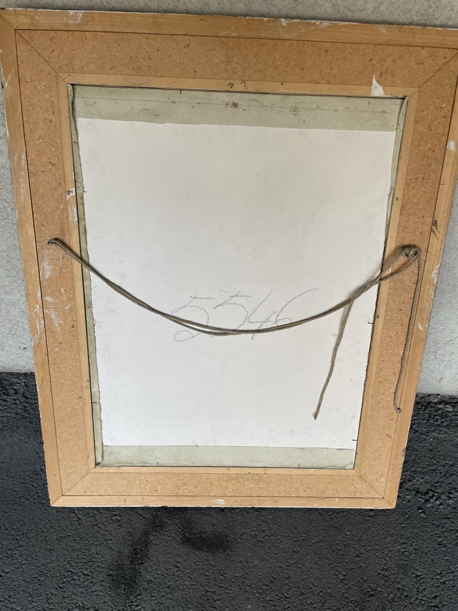 Dipinti: Bild Antikes Bild 105 x 84 cm – Usato da Ibach venduto da brunnen55 4
