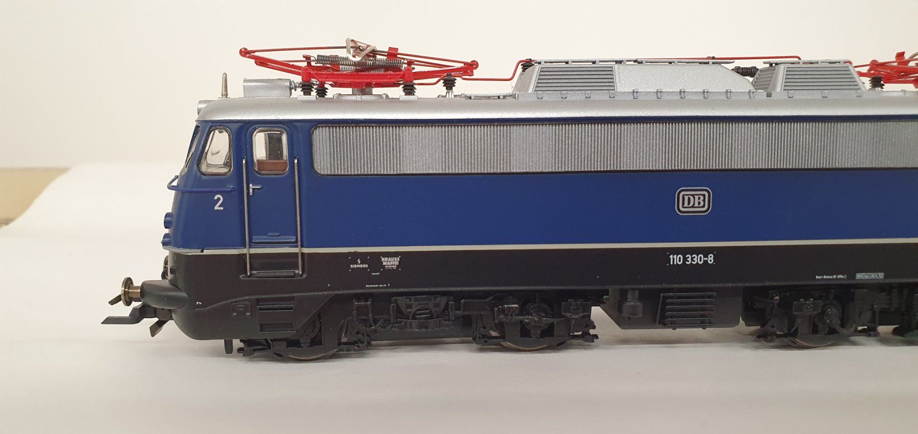 Roco Modellini di ferrovie: Roco 43790  DB BR E10 110 330-8  Bügelfalte, blau – Nuovo (secondo la descrizione) da Würenlos venduto da jub_nd5j 3