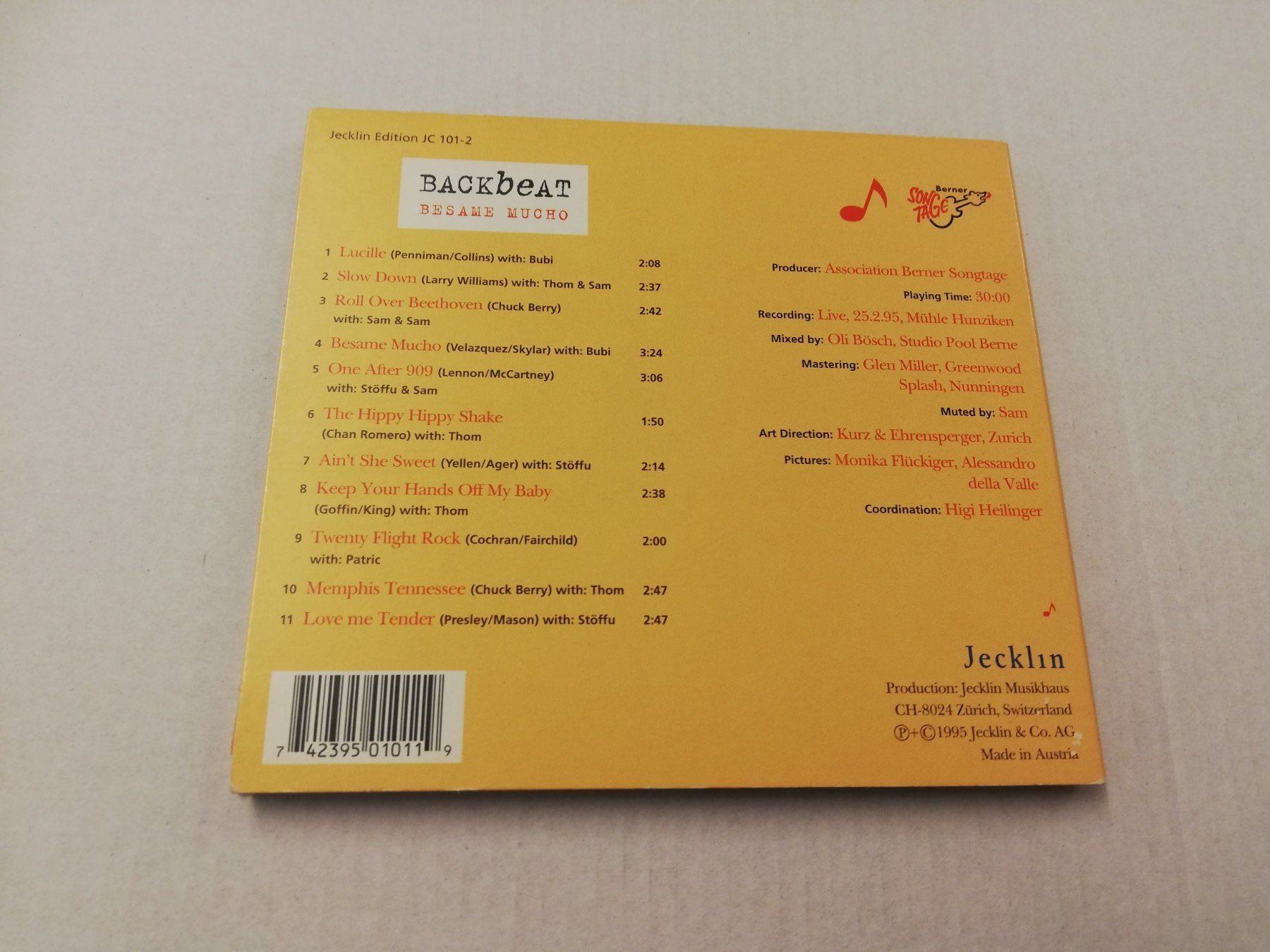 CDs: BACKBEAT - BESAME MUCHO – Gebraucht aus Bern von Vinylsound.ch 1