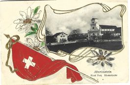 Mariastein Hotel Post Klosterkirche