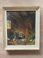 Ölbild auf Leinen