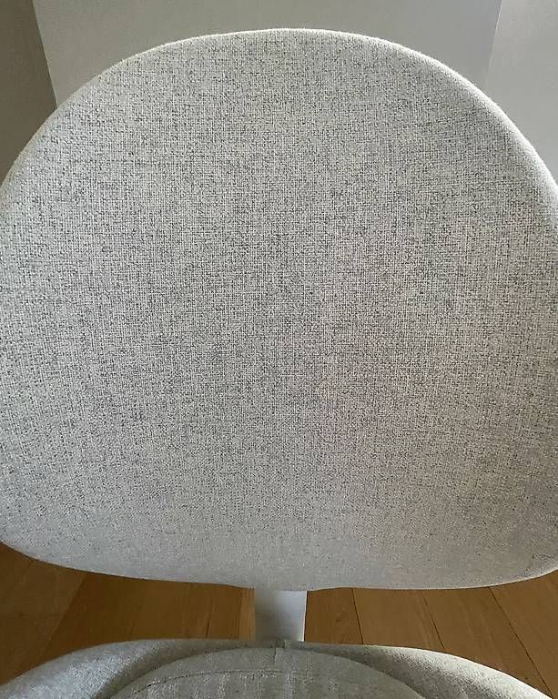 Sedie: Chaise de bureau IKEA HATTEFJÄLL  blanc / tissu beige clair – Usato da Jussy venduto da bru_xl8z 3