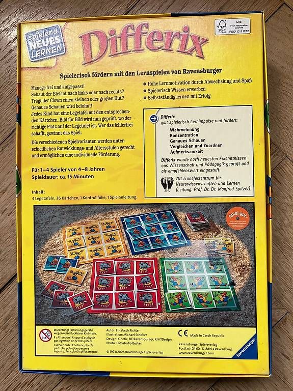 Ravensburger Giochi: Differix "Zirkus" – Usato da Bern venduto da korpuskel 1