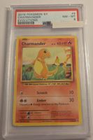 Charmander Pokemon Karte - Top Zustand, PSA 8 bewertet!