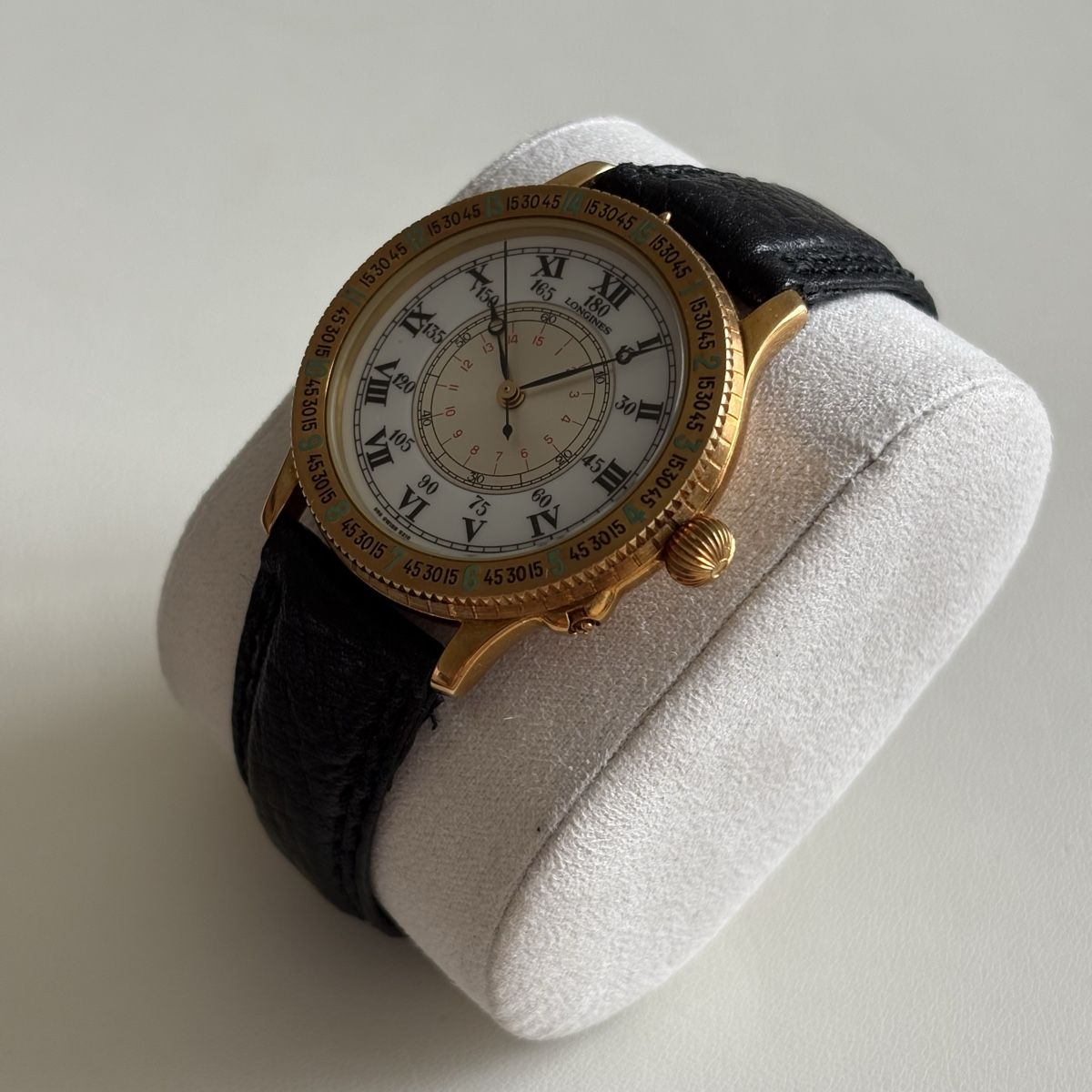 Longines Orologi: Longines Hour Angle 18K Gold Automatic 989.5216 – Usato da Winterthur venduto da LaBodega 1