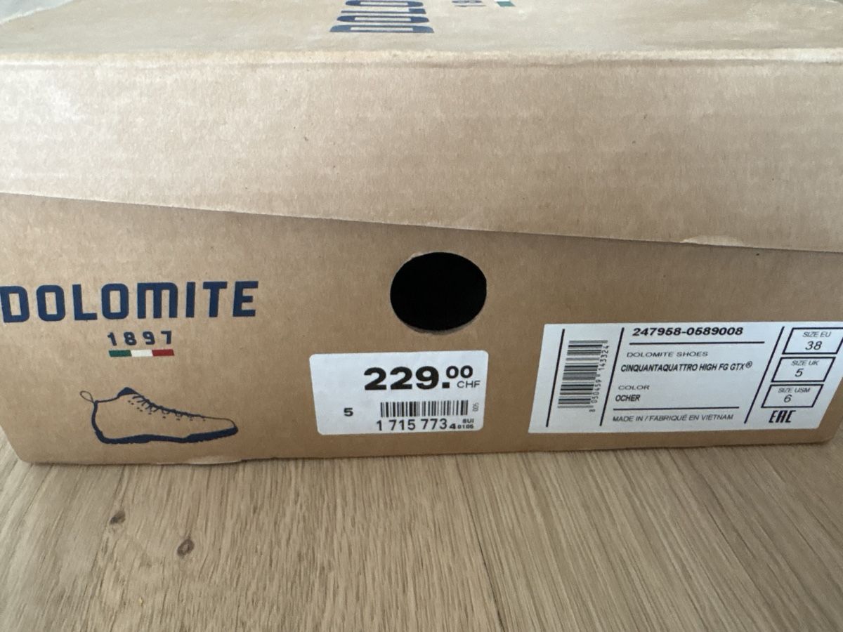 Dolomite Scarpe da donna: Chaussures de marche Dolomite – Usato da Renens VD venduto da hv1 2