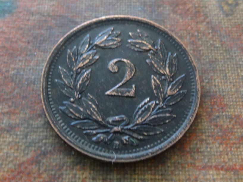 Tutti le monete: 2 Rp. 1933  (E) – Usato da Romanel-sur-Lausanne venduto da Swift13 1