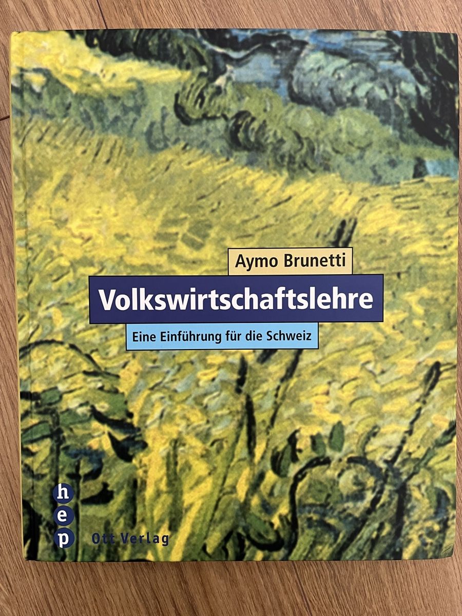 Libri: Volkswirtschaftslehre Aymo Brunetti – Nuovo (secondo la descrizione) da Orpund venduto da Steinway