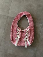 Knitted handmade bag