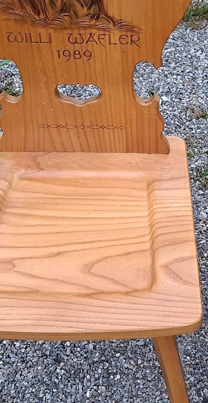 Sedie: Holzstuhl  geschnitzt gebraucht – Usato da Latterbach venduto da ben_mn6f 1