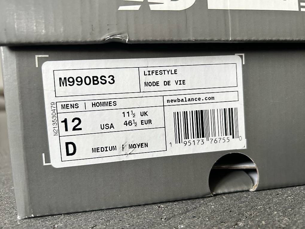 Herrenschuhe: New Balance 990 – Gebraucht aus Rolle von Schweini247 1