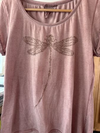 NILE t-shirt S rose pâle