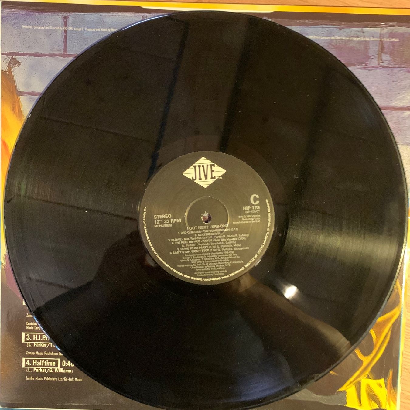 Dischi in vinile: KRS-ONE - I GOT NEXT...OG EU 1997...VG/VG+ – Usato da Gals venduto da Diskopatshop 4