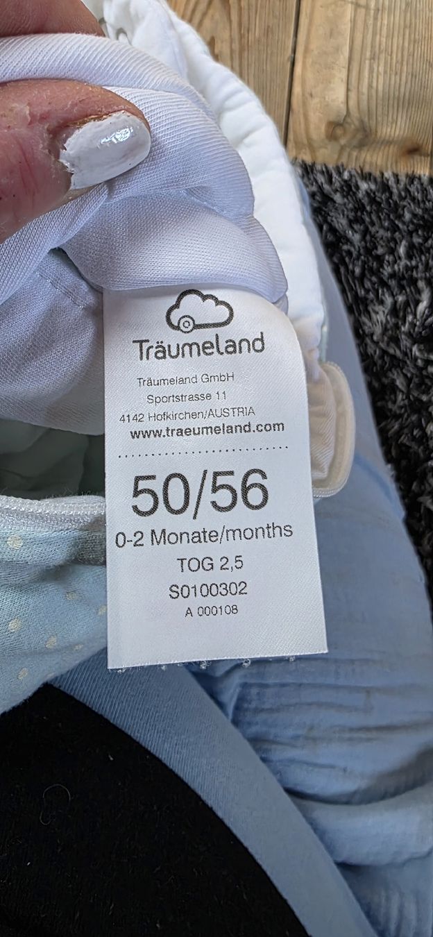 Sacchi a pelo: Träumeland Schlafsack 50/56 2.5TOG – Usato da Suhr venduto da Design_by_Debi 1