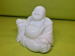 Happy Buddha Figur aus Marmor, Glücksbringer für Zuhause!