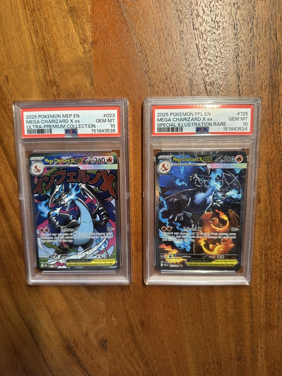 Pokémon Carte collezionabili: Mega Charizard X ex ENG PSA 10 – Nuovo (secondo la descrizione) da Buchs SG venduto da Sometimesyes7 1