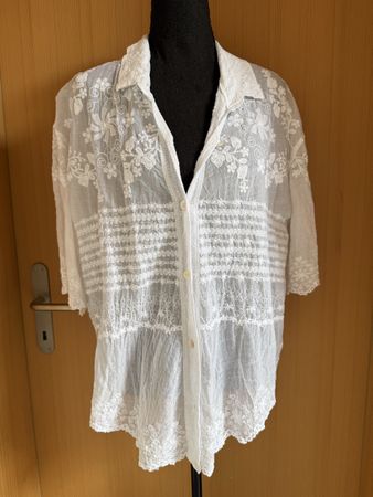 Bestickte Bohobluse