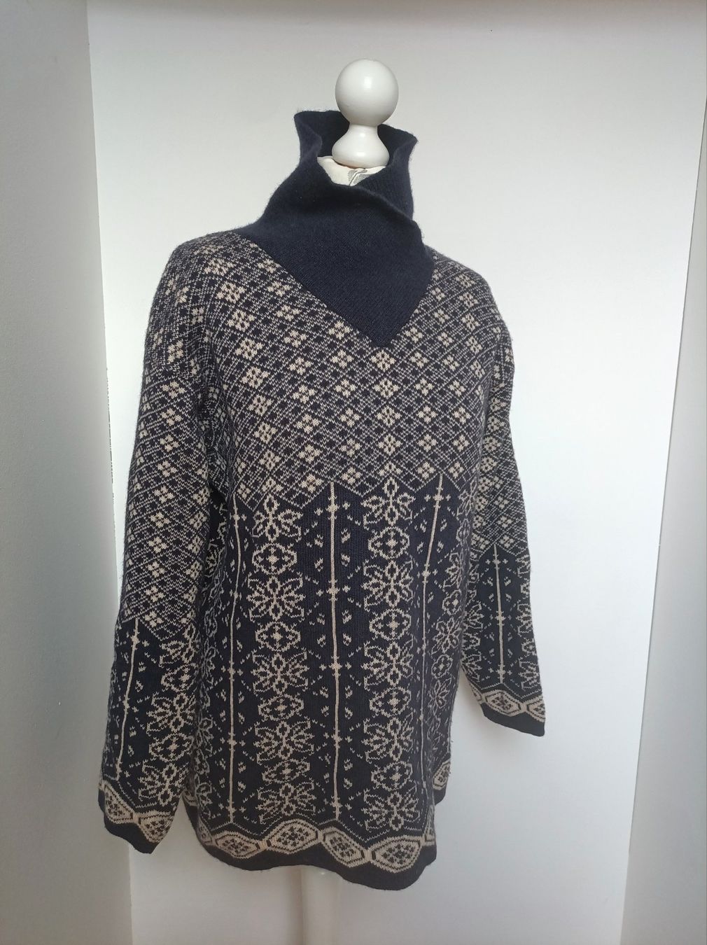 Hessnatur Maglioni & Felpe: Norweger Pullover von Hess Natur Schurwolle – Usato da Peccia venduto da LillyMarie98 1