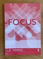 Focus 3 Workbook Pearson 2016, livre anglais jamais utilisé