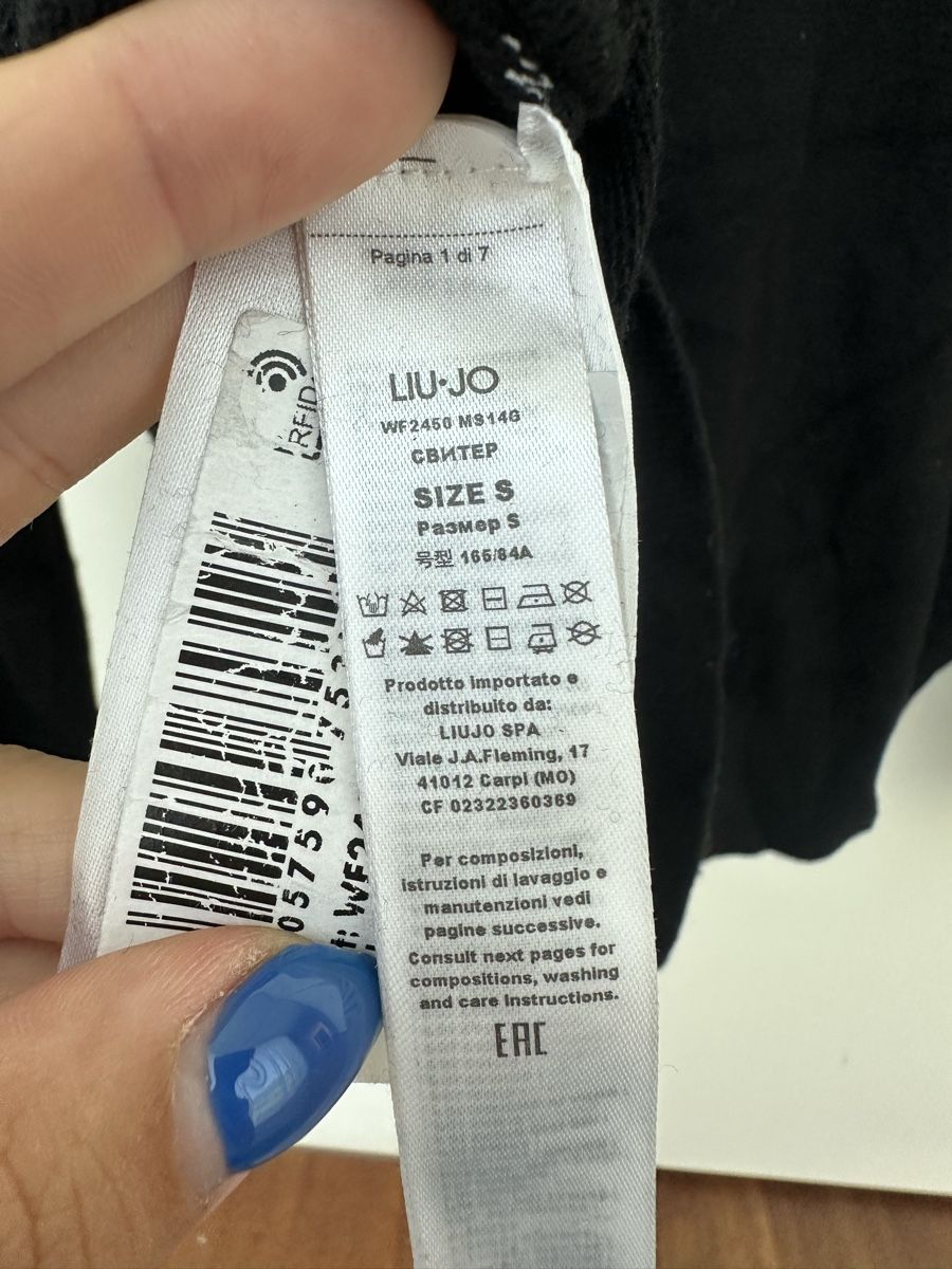 Liu Jo Maglioni & Felpe: Black LIU JO turtleneck (S) – Usato da St. Niklausen LU venduto da lau_259n 3