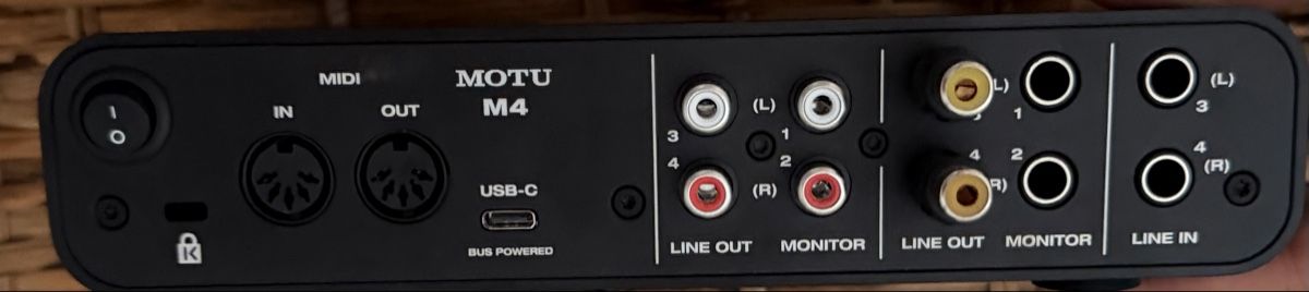 Attrezzatura per studi di registrazione: MOTU M4 Audio Interface, USB-C, guter Zustand – Nuovo (secondo la descrizione) da Burgdorf venduto da Little-Lu 1