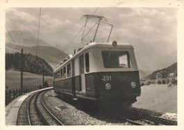 Leysin VD Aigle Leysin Bahn Triebwagen 201 G