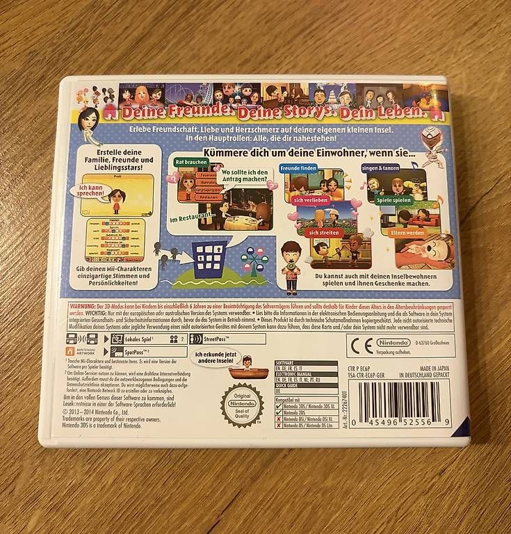 Nintendo Spiele: Nintendo 3DS - Tomodachi Life – Gebraucht aus Glattpark(Opfikon) von Beubeu44 1