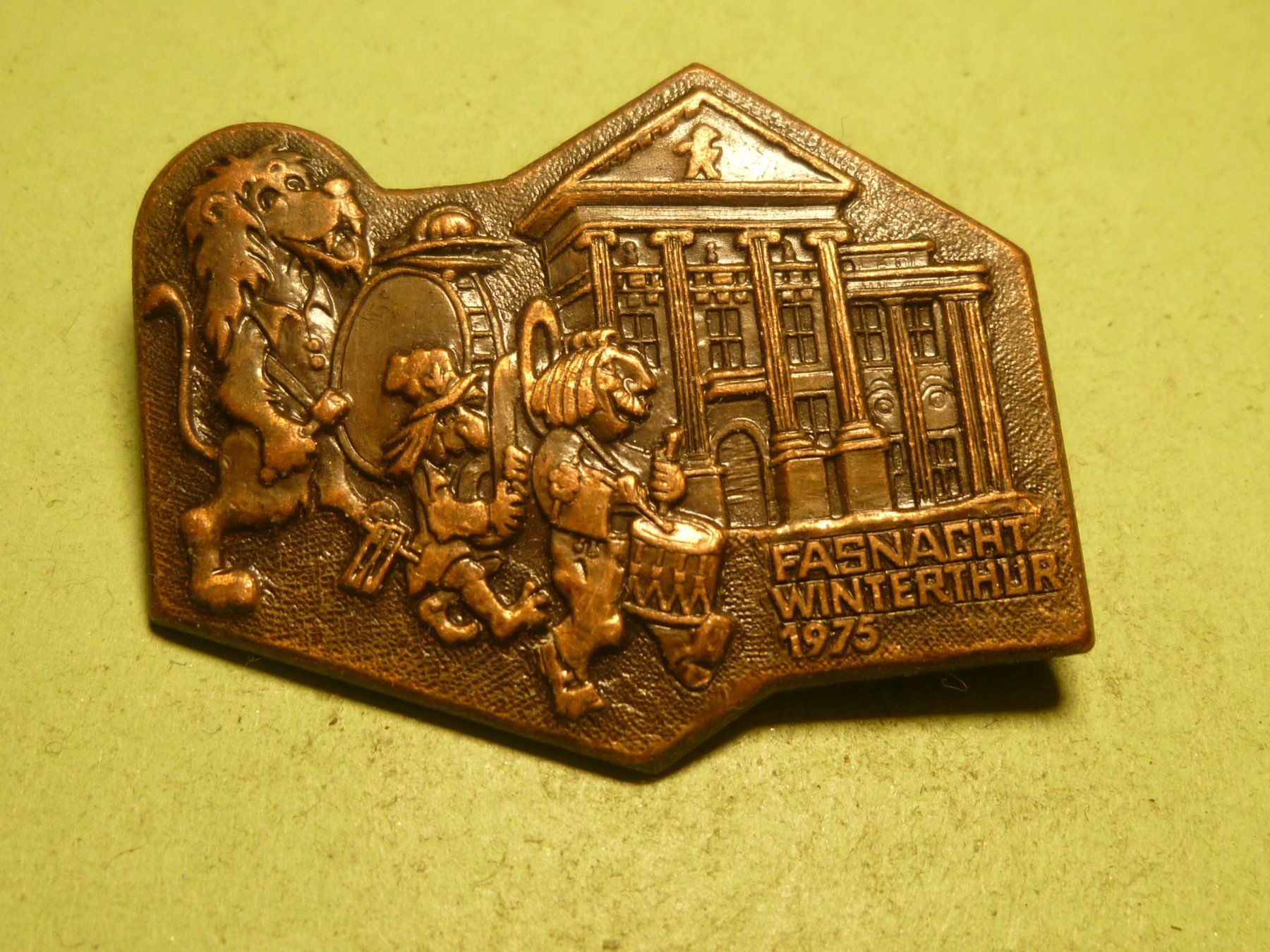 Placchette & Badge: WINTERTHUR 1975 BRONZE – Usato da Ried (Muotathal) venduto da Mandarin02