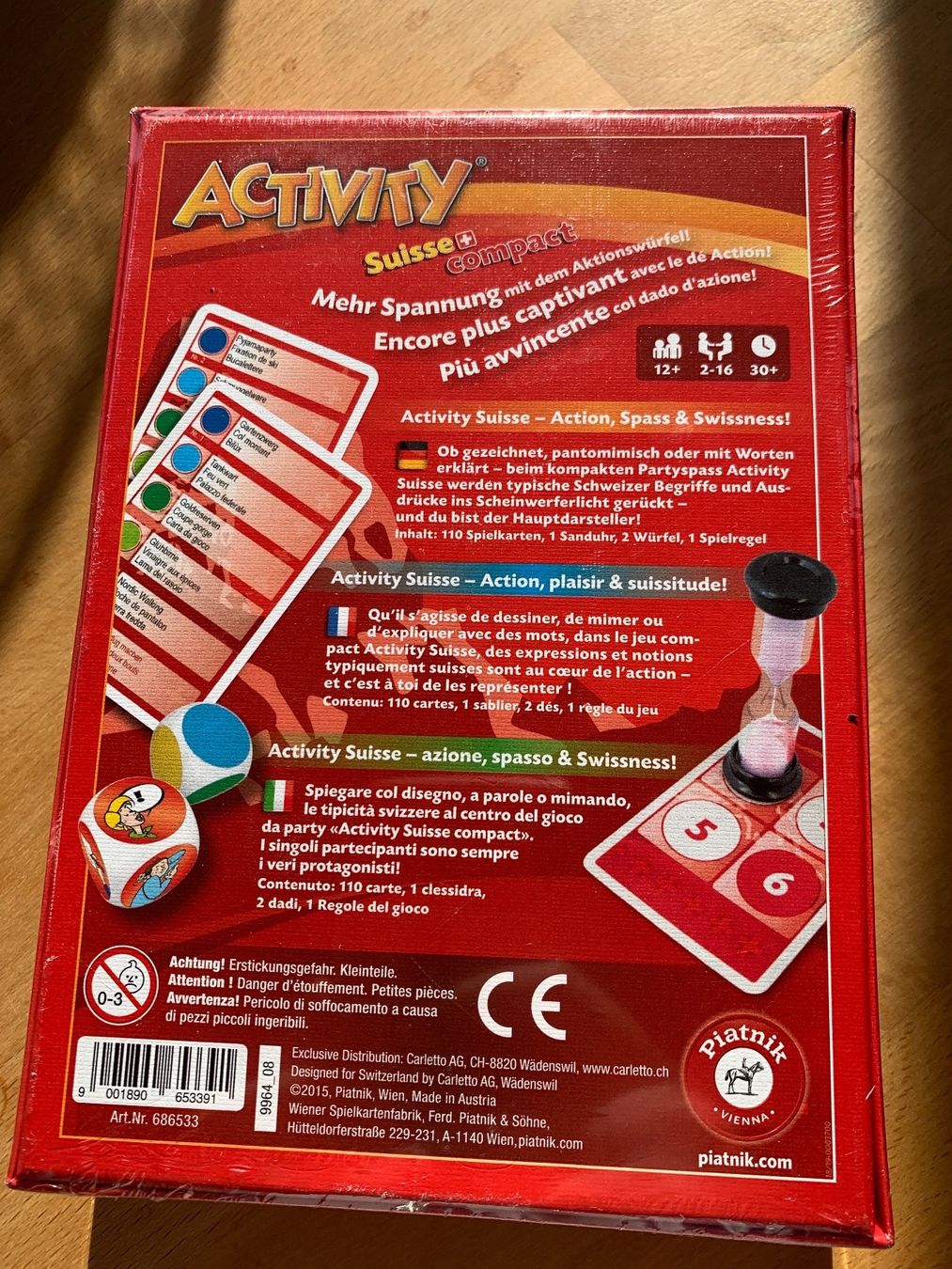 Jeux: Activity Suisse compact Edition – D'occasion à Winterthur par mamba2021 1