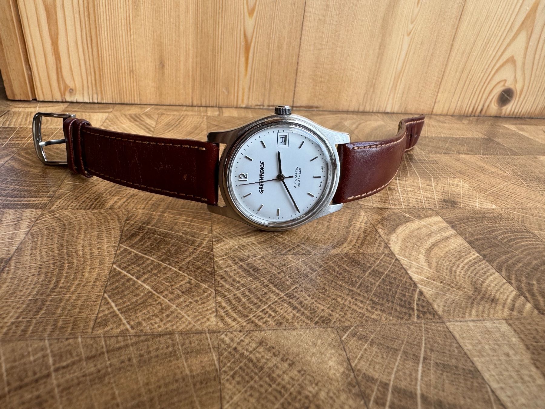 Swiss Orologi: Greenpeace Automatic Uhren – Usato da frauenfeld venduto da pipi018 3