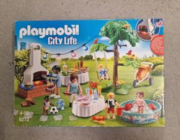 Playmobil 9272 Einweihungsparty City Life, Gartenparty NEU