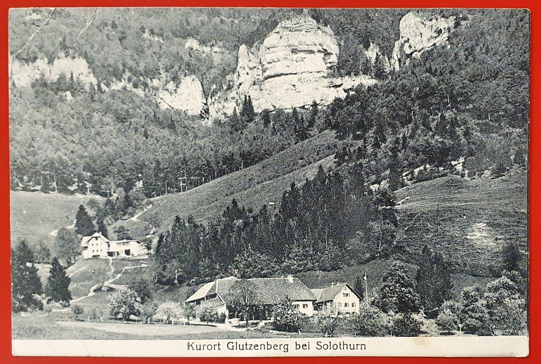 Cartoline postali: Kurort Glutzenberg bei Solothurn 1919 – Usato da Kreuzlingen venduto da Rschweiz1