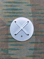 Metallplättchen für Richterabzeichen etc