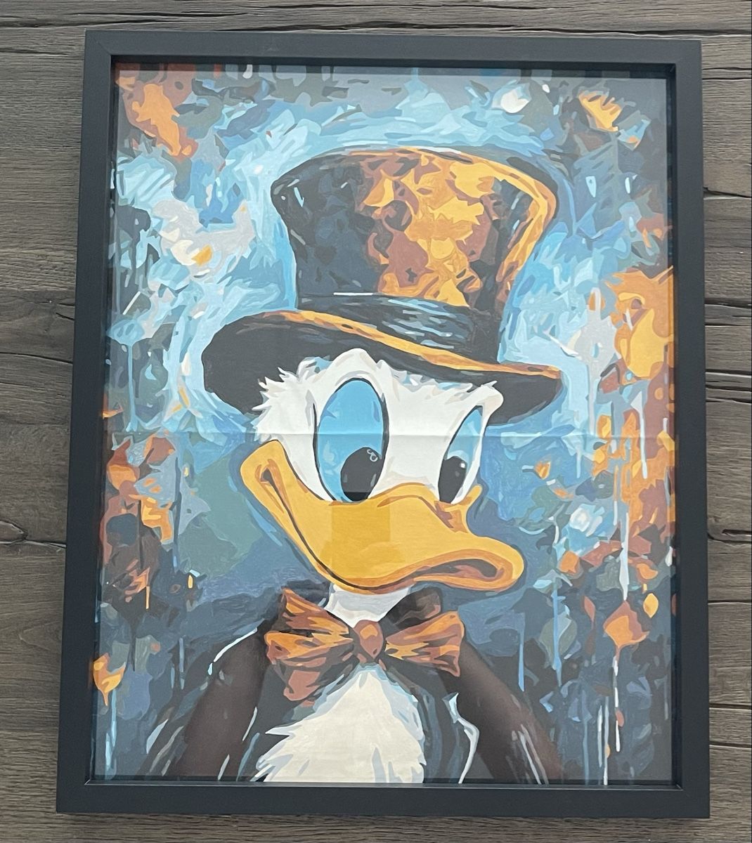 Foto & Immagini: Handcrafted Dagobert Duck auf Leinwand – Nuovo (secondo la descrizione) da Oensingen venduto da antje357 2